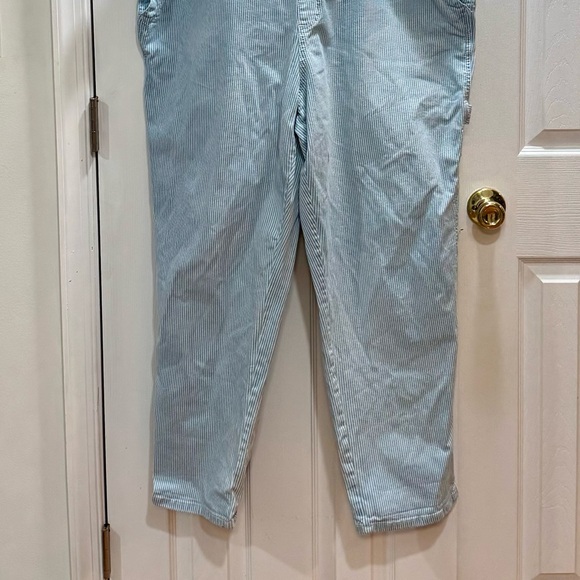 Universal Thread Blue Overalls Corduroy Texture - Picture 2 of 5